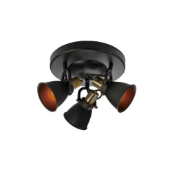 plafoniera markslojd alton 3xe14 40w ip20 nero [107854]