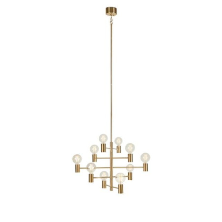 lampada da soffitto markslojd paris 10xe27 60w ip20 ottone [108117]
