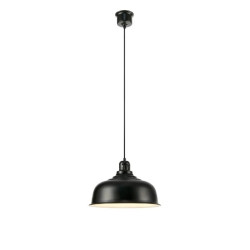lampada da soffitto markslojd port 1xe27 40w ip20 nera [108426]