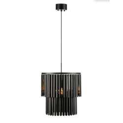 lampada da soffitto markslojd viento 1xe27 40w ip20 42.5cm nero [108581]