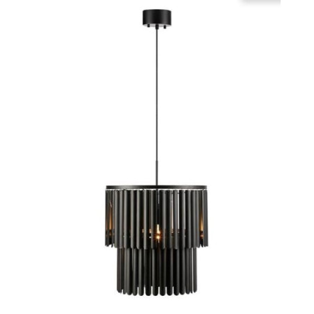 lampada da soffitto markslojd viento 1xe27 40w ip20 42.5cm nero [108581]