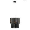 lampada da soffitto markslojd viento 1xe27 40w ip20 42.5cm nero [108581]