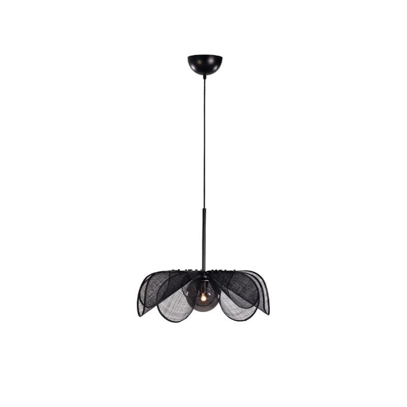 lampada da soffitto markslojd styrka 1xe27 40w ip20 63cm nero [108660]