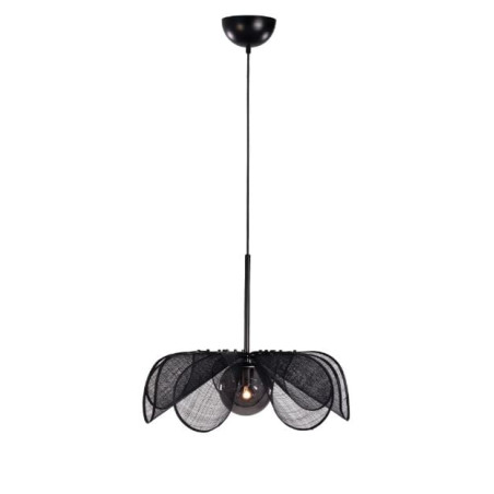 lampada da soffitto markslojd styrka 1xe27 40w ip20 63cm nero [108660]