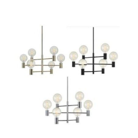 lampada da soffitto markslojd capital 6xe27 60w assortiti [107281decli]