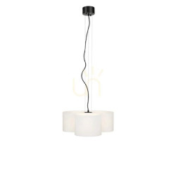 lampada da soffitto markslojd oturo 3xe14 40w ip20 53cm assortiti