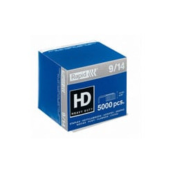 punti cucitrice rapid 5000 punti 9/14 zincati per alti spessori [24871500]