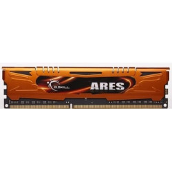 ram dimm ddr3 g.skill 16gb pc 1600 cl10 kit (2x8gb) 16gao ares [f3-1600c10d-16gao]