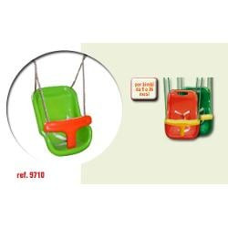 new plast seggiolino altalena c/corde 9710