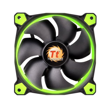 ventola 140x140 thermaltake riing 14 led verde [cl-f039-pl14gr-a]