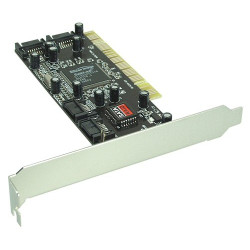 Inline scheda controller hdd sata raid, 4 canali, 32-bit pci