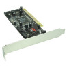 Inline scheda controller hdd sata raid, 4 canali, 32-bit pci