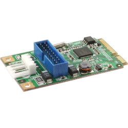 Inline schede pci-express mini 2.0 con 2 porte usb 3.0 host controller
