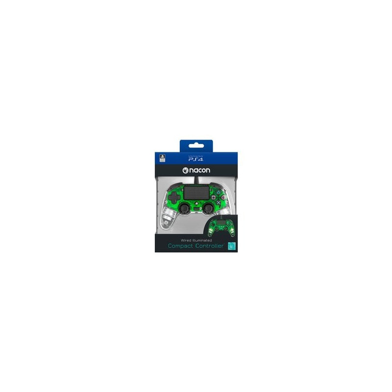 controller ps4 nacon compact light edition verde