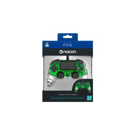 controller ps4 nacon compact light edition verde