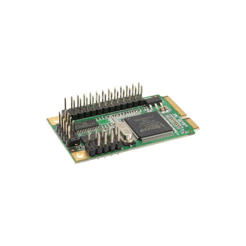 Inline schede pci-express mini i0 con 2 porte seriali rs232 e