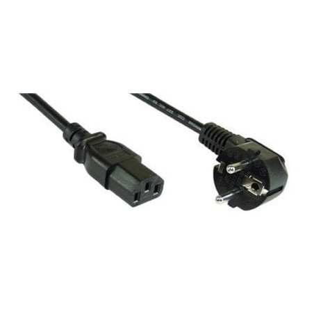 Inline cavo alimentazione elettrica spina cee 77 (schu.ko.) a 90