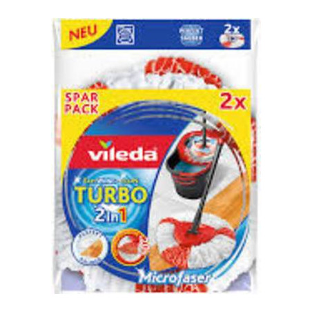 testa di ricambio vileda easy wring & clean e turbo wischmop-set