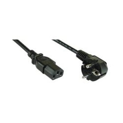 Inline cavo alimentazione elettrica spina cee 77 (schu.ko.) a 90