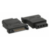 Inline adattatore sata power typ-l 15pin maschio a connettore