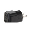 presa adattatore maclean uk su spina eu universale nero [mce155]