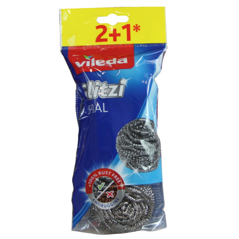 vileda metallic scourer 160561