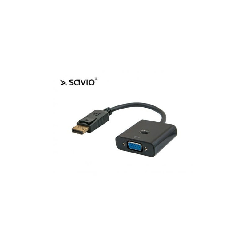 adattatore displayport elmak cl-90b d-sub (vga) nero [akelmvdosavcl9b]
