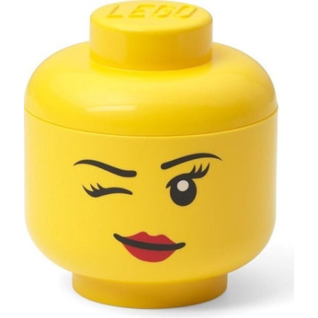 room copenhagen contenitore lego head whinky, mini [40331727]