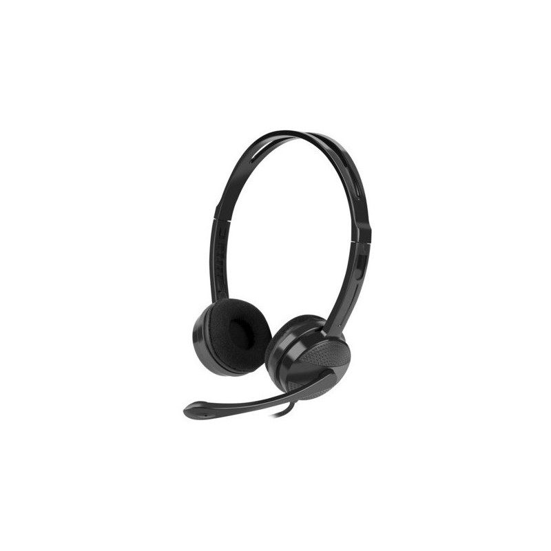 cuffie natec nsl-1665 per pc/mac nero [nsl-1665]