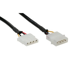 Inline cavo prolunga alimentazione interna da alimentatore 5,25""