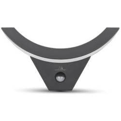 lampada da parete maclean mce290gr led 800lm 10w ip54 grigio