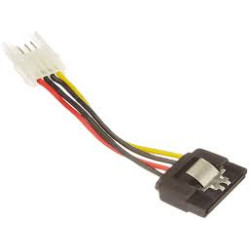 Inline cavo sata alimentazione da 4pin maschio 3,5"" (alim.)