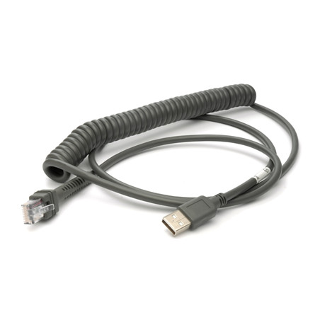 cavo collegamento datalogic cab-524 usb tipo-a pot coiled