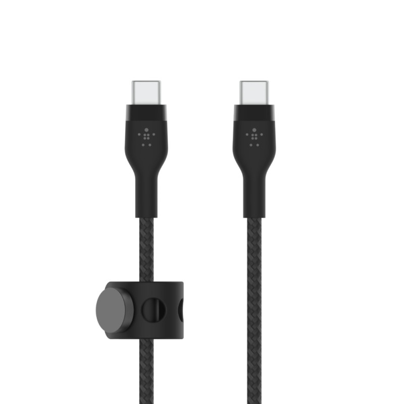 cavo usb belkin flex da usb-c a usb-c 3m nero [cab011bt3mbk]