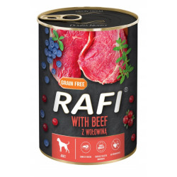 mangime per cane dolina noteci rafi con carne di cervo 800g