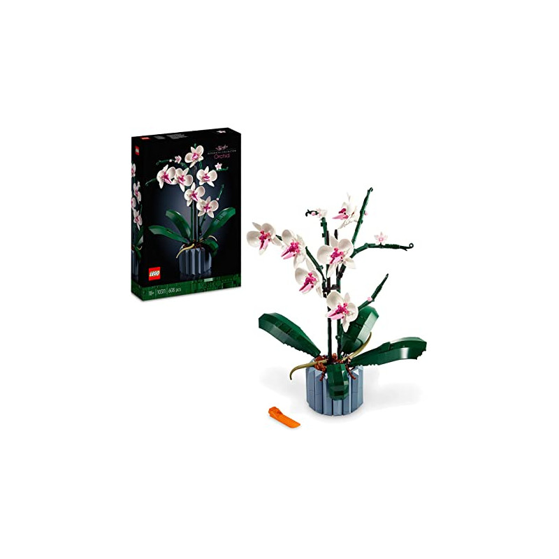 lego creator expert orchidea 608pz multicolore [10311]