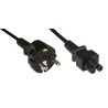 Cavo alimentazione notebook inline spina c5 a spina cee 77 tedesca