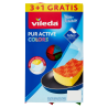 spugna vileda ondattiva colors 3+1 4pz [169492]