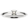 coperchio lagostina deliziosa in acciaio lucido 24cm argento [010733060124]