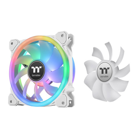 thermaltake swafan 14 rgb radiator fan 3-pezzi bianco [cl-f146-pl14sw-a]