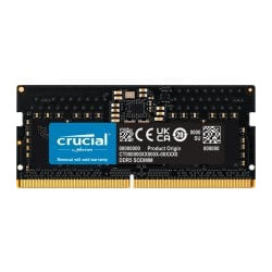ram sodimm ddr5 8gb crucial ct8g56c46s5 5600mhz cl46 nero [sbcrc500856vr10]