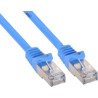 Inline cavo patch per rete dati lan cat.5e, 2x rj45, schermatura
