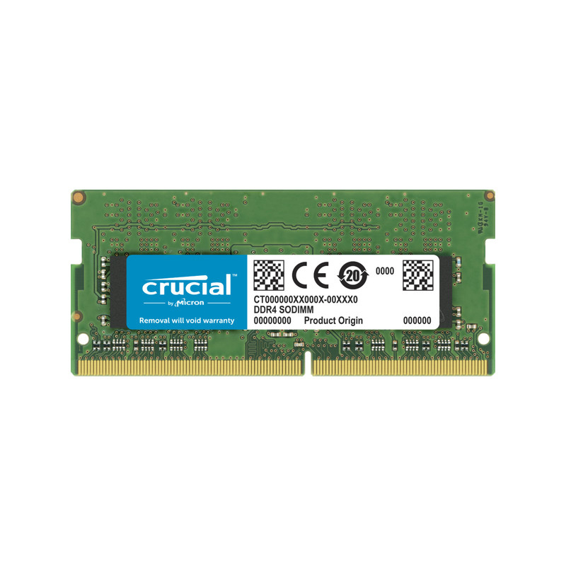 ram so-dimm ddr4 64gb crucial 3200mhz 2 x 32gb cl22 1.2v [sbcrc4g6432vr20]
