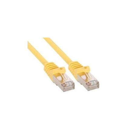 Inline cavo patch per rete dati lan cat.5e, 2x rj45, schermatura