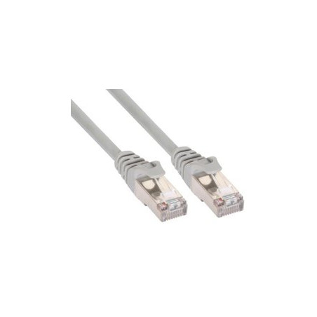 Inline cavo patch per rete dati lan cat.5e, 2x rj45, schermatura