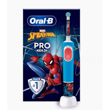 spazzolino elettrico braun oral-b vitality pro 103 kids mix frozen/spiderman