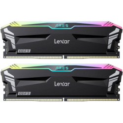 ram dimm ddr5 32gb lexar ares rgb 6800mhz cl34 1.4v nero [ld5u16g68c34la-rgd]
