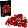 set da costruzione lego bouquet di fiori di rose 700g [10328]
