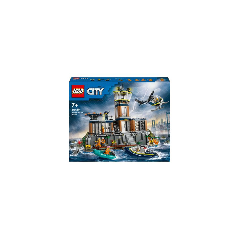 gioco da costruzione lego isola-prigione della polizia [60419]
