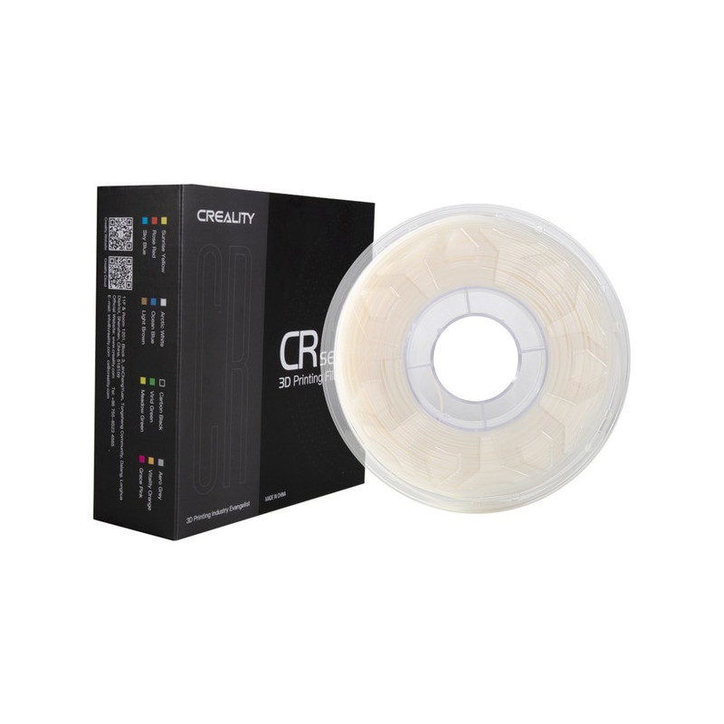 filamento creality cr-pla per stampante 3d 1.75mm 1kg bianco